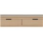Tappeto Alexandra House Living Bianco Naturale 100 x 100 cm Circolare