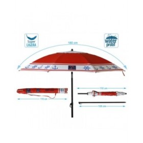 Ombrellone Ø 180 cm SPF50+ Ancora