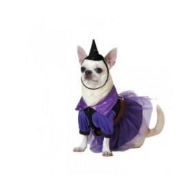 Costume per Cane Strega Taglia L