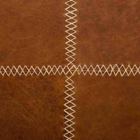 Tavolino da Caffè Alexandra House Living Pelle Legno Ferro 90 x 52 x 165 cm