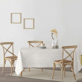 Tovaglia in resina antimacchia Belum Stars Gold 300 x 140 cm