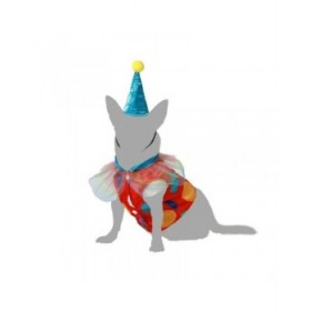 Costume per Cane Taglia L Pagliaccio