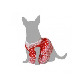 Costume per Cane Taglia S Ballerina di Flamenco