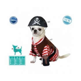 Costume per Cane L Pirata