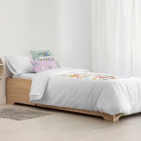 Copripiumino Peppa Pig Together Multicolore 175 Fili 155 x 220 cm