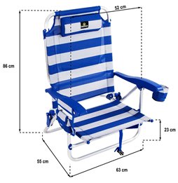 Panca Alexandra House Living Rattan Legno di olmo 64 x 95 x 210 cm