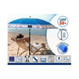 Ombrellone Azzurro Ø 180 cm SPF50+ Ancora