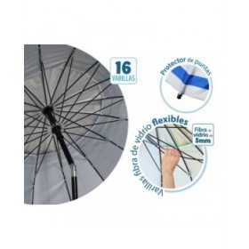 Ombrellone Azzurro Ø 220 cm SPF50+ Ancora