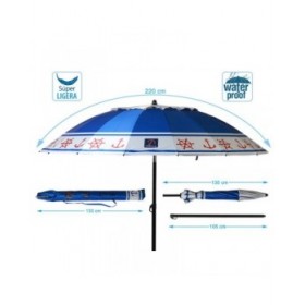 Ombrellone Azzurro Ø 220 cm SPF50+ Ancora
