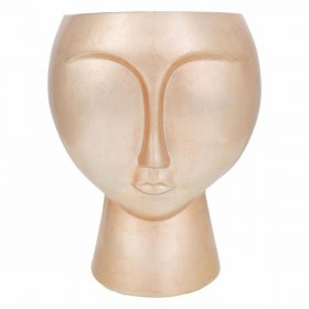 Statua Decorativa Alexandra House Living Vernice Ceramica Viso 28 x 38 x 28 cm