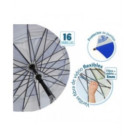 Ombrellone Azzurro Ø 220 cm SPF50+ Marino