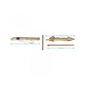 Ombrellone Beige 180 cm UPF 50+