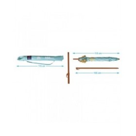 Ombrellone Azzurro 200 cm UPF 50+