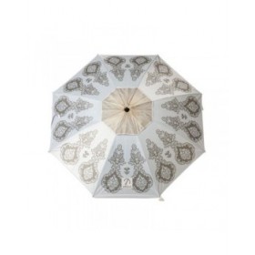 Ombrellone Bianco Ø 180 cm SPF50+ Boho