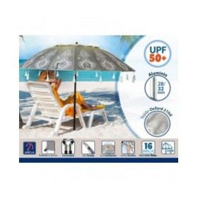 Ombrellone Grigio Ø 220 cm SPF50+ Boho