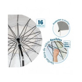 Ombrellone Grigio Ø 240 cm SPF50+ Boho