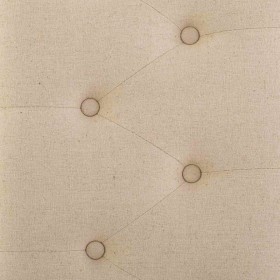 Panca Alexandra House Living Crema Legno d'albero della gomma 45 x 48 x 125 cm