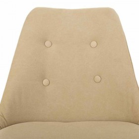 Sedia da Sala da Pranzo Alexandra House Living Crema 44 x 84 x 48 cm