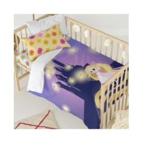 Set di copripiumino HappyFriday Mr Fox Long braid  Multicolore Culla Neonato 2 Pezzi
