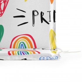Cuscino per sedie Belum Pride 5 Multicolore 48 x 5 x 90 cm 53 x 4 x 101 cm