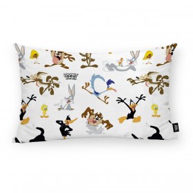 Fodera per cuscino Looney Tunes Looney Characters C Bianco Multicolore 30 x 50 cm