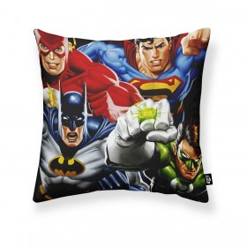 Fodera per cuscino Justice League Action Multicolore 45 x 45 cm