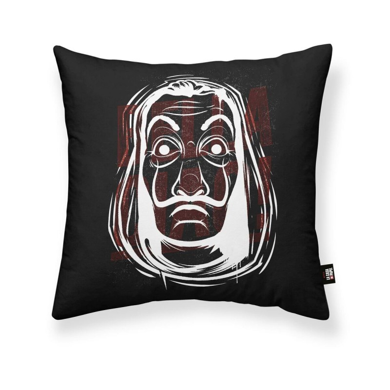 Fodera per cuscino La casa de papel Bella Ciao A Nero Multicolore 45 x 45 cm