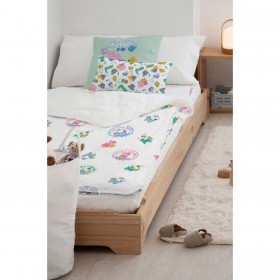 Copripiumone a sacco Peppa Pig Time Bed Multicolore