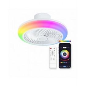 Ventilatore da Soffitto con Luce KSIX Siroco G (3000k - 6500k)