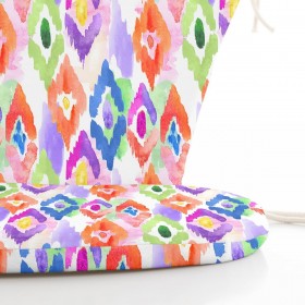 Cuscino per sedie Belum 0120-400 Multicolore 48 x 5 x 90 cm