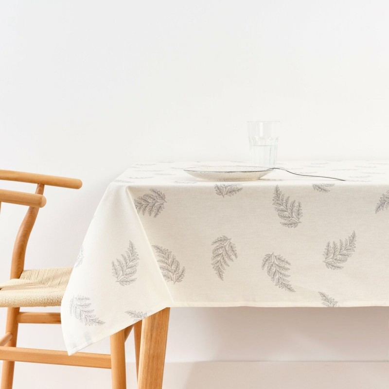 Tovaglia in resina antimacchia Belum Springfield 2 Bianco 100 x 150 cm