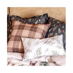 Set di copricuscini HappyFriday Mystical winter  Multicolore 2 Pezzi