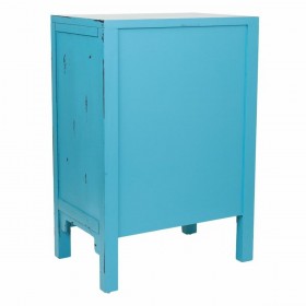 Ingresso Alexandra House Living Azzurro Legno di abete Legno MDF 32 x 75 x 48 cm