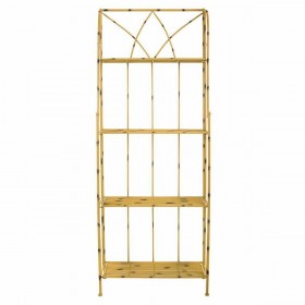 Scaffale Alexandra House Living Giallo Forjare 28 x 160 x 60 cm