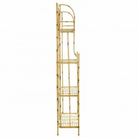 Scaffale Alexandra House Living Giallo Forjare 28 x 160 x 60 cm