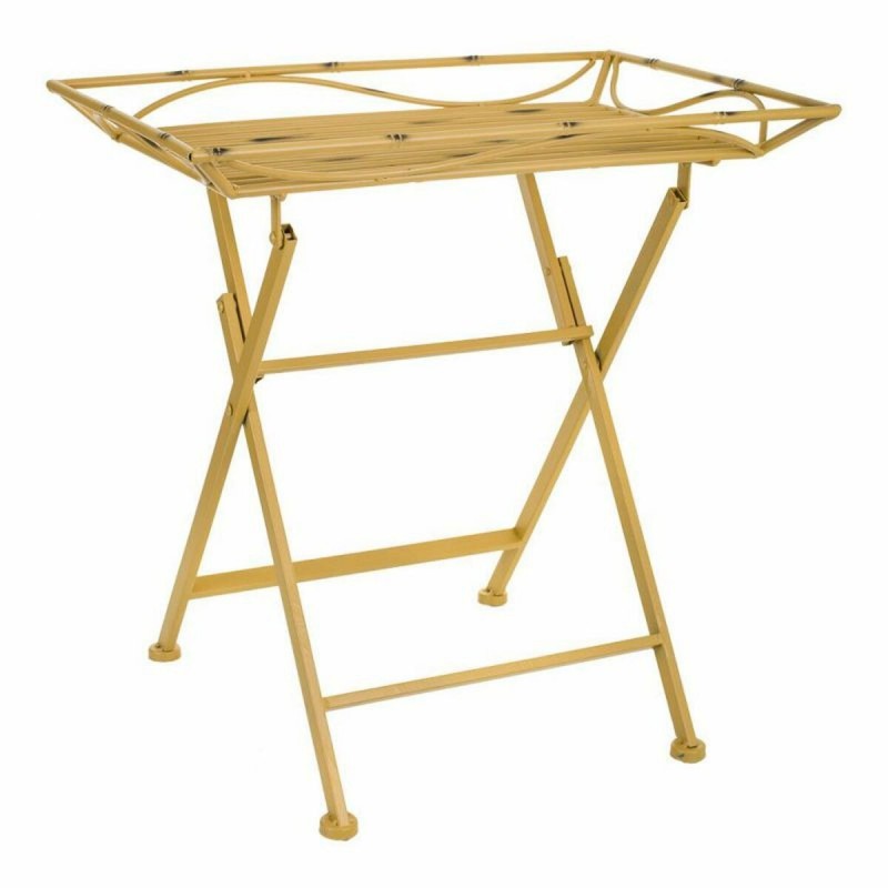 Tavolo aggiuntivo Alexandra House Living Giallo 40 x 58 x 60 cm