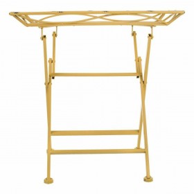 Tavolo aggiuntivo Alexandra House Living Giallo 40 x 58 x 60 cm