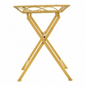 Tavolo aggiuntivo Alexandra House Living Giallo 40 x 58 x 60 cm