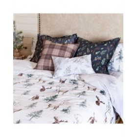 Fodera per cuscino HappyFriday Mystical winter  Multicolore 60 x 60 cm