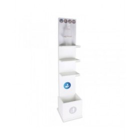 Scaffale Dispenser 32 x 28 x 140 cm