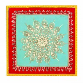 Tavolino da Caffè Alexandra House Living Legno di mango Legno MDF 38 x 45 x 38 cm