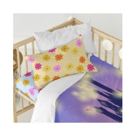 Set di copripiumino HappyFriday Mr Fox Long braid  Multicolore Culla Neonato 2 Pezzi