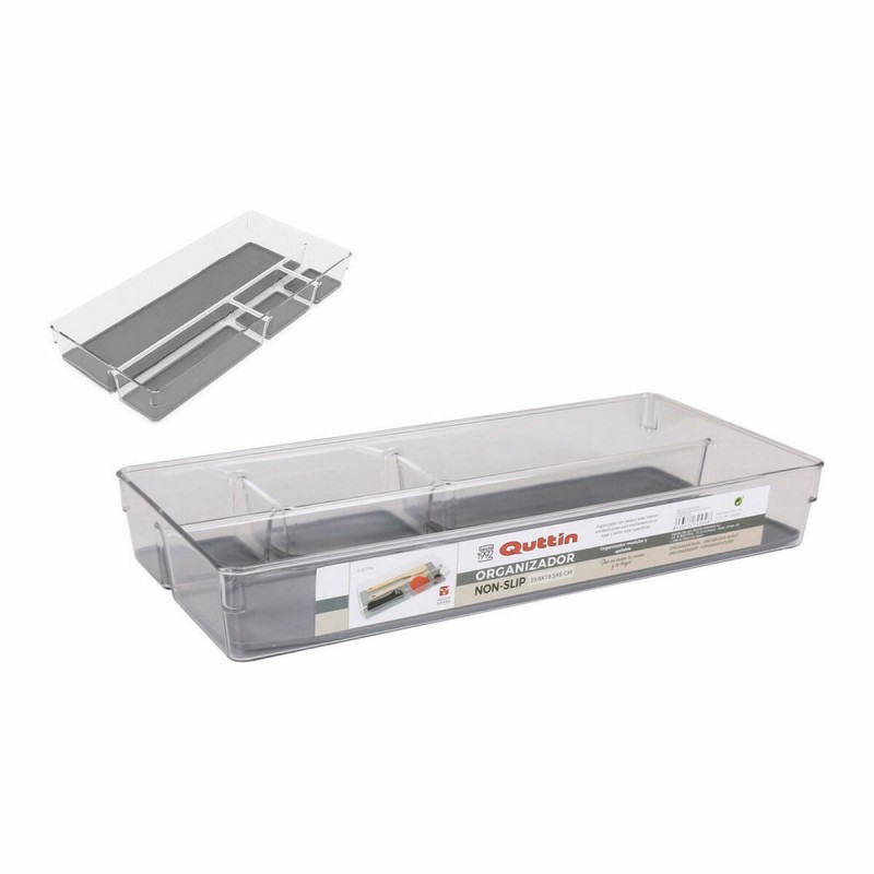 Contenitori per Cassetti Quttin Non-Slip 39,8 x 18,5 x 6 cm