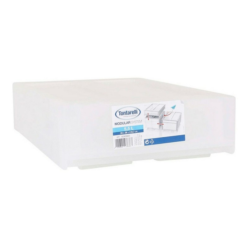 Scatola portaoggetti Tontarelli Modular Bianco 29 x 38 x 10,7 cm