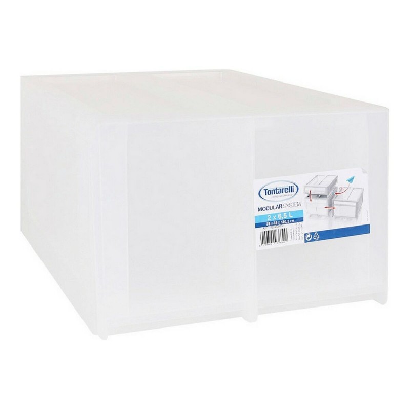 Scatola portaoggetti Tontarelli Modular Bianco 29 x 38 x 20,5 cm