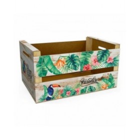 Scatola portaoggetti Confortime Paradise Brillante Tropicale (44 x 24,5 x 23 cm)