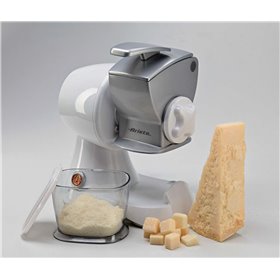 Ariete 448 Gratì Professional - Grattugia elettrica con rullo professionale - tramoggia in metallo - contenitore estraibile - 12