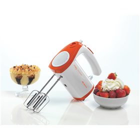 Ariete 1565 Mixy Professional - Sbattitore elettrico con ciotola rotante - 5 velocità - 2 set di fruste in Acciaio Inox - 2,4 L 