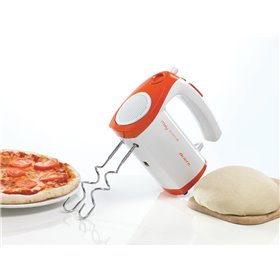 Ariete 1565 Mixy Professional - Sbattitore elettrico con ciotola rotante - 5 velocità - 2 set di fruste in Acciaio Inox - 2,4 L 