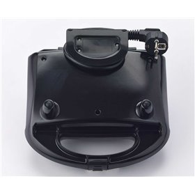 Ariete 1980 Piastra per Panini - Toast &amp Grill Easy - Griglia elettrica con coperchio - Sandwich maker - Hot dog - Hamburger